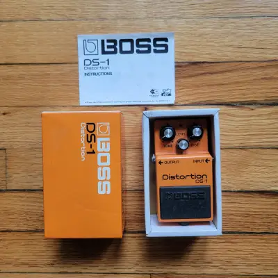 BOSS DS-1 1980年生産最初シリアルナンバー 1980年代製造・ビンテージのレア物！】BOSS（ボス）の「DS－1