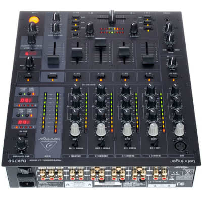 Behringer Pro Mixer DJX750 4-Channel DJ Mixer with Effects and BPM Counter image 4