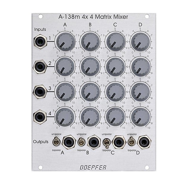 Doepfer A-138m 4x4 Matrix Mixer image 1