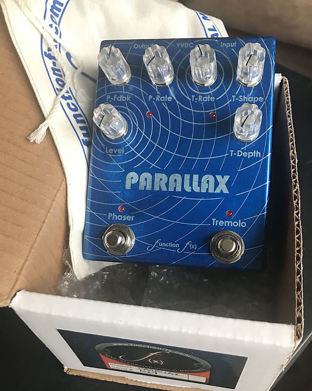 Function f(x) Parallax - Tremolo + Phaser - B Stock (New) image 1