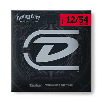 Dunlop - 12-54 Heavy Core Electric Guitar Strings Nickel Wound! DHCN1254 *Make An Offer!* for sale