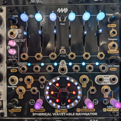 4MS Spherical Wavetable Navigator (SWN) Black | Reverb