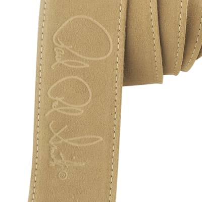 Paul Reed Smith PRS 2.5" Suede Guitar Strap Tan image 2