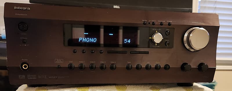 Integra Integra DTR-6.2 Audio/Video  Receiver with phone input 90s  - Black metal  			