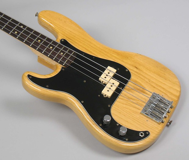 Fender Precision Bass 1975 Natural Left Handed image 1