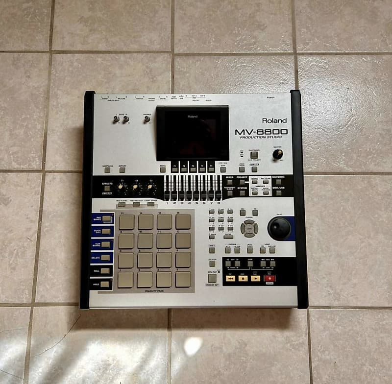 Roland MV-8800 Production Studio Sampler and Workstation 2000s - Silver image 1