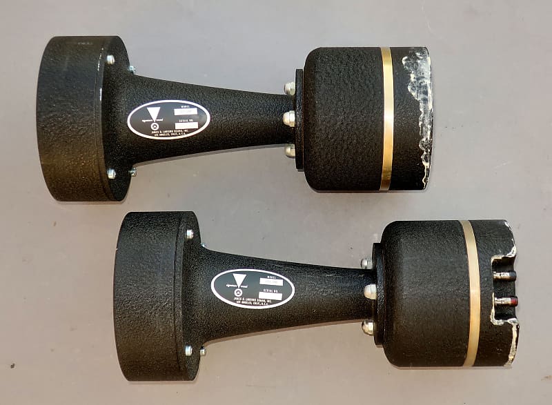 JBL Pair of vintage JBL 12171290 “potato masher” horns with Reverb