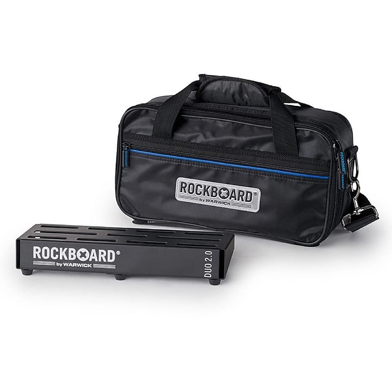 RockBoard DUO 2.0 Pedalboard (with Gig Bag) image 1