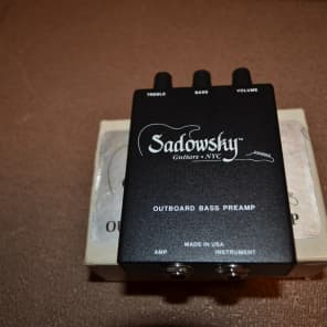 USA製 Sadowsky OUTBOARD BASS PREAMP