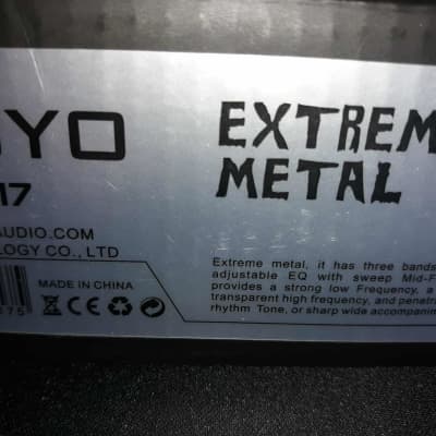 Reverb.com listing, price, conditions, and images for joyo-jf-17-extreme-metal