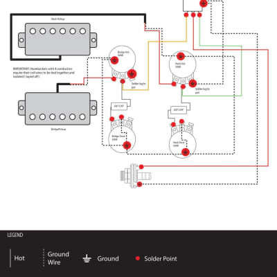 920D Custom ES-335® Wiring Harness Upgrade - Right Hand | Reverb