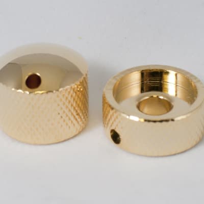 Glockenklang - Euro-Style Stacked Concentric Dome Knob - Gold for sale