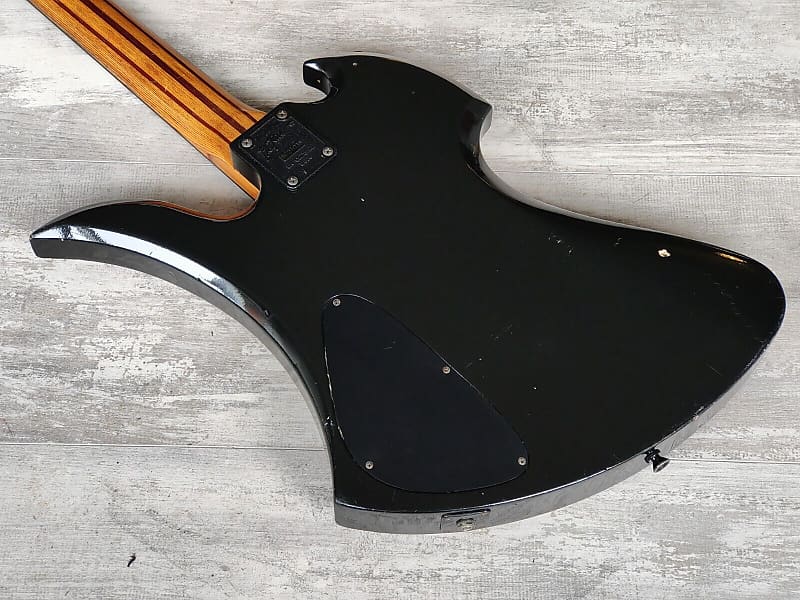 1989 BC Rich Japan NJ Series MB-857 Mockingbird Bass (Black 1989 BC Rich Japan NJ Series MB-857 Mockingbird Bass (Black