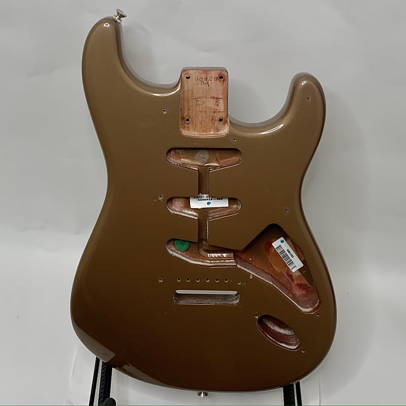 Fender Eric Johnson Stratocaster Body 2007 Palomino Metallic Reverb