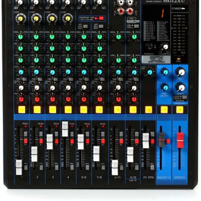 Yamaha MG12XU 12 Channel Analog Mixer | Reverb Yamaha MG12XU 12 Channel Analog Mixer | Reverb