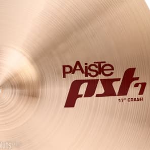 Paiste 17-inch PST 7 Crash Cymbal image 4