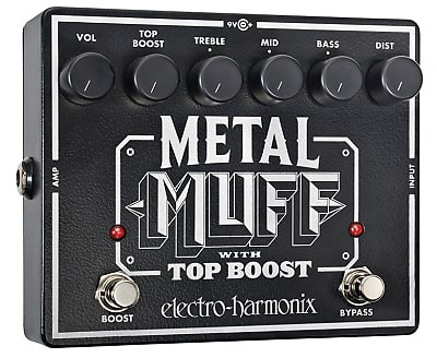 Electro-Harmonix Metal Muff with Top Boost Distortion image 1