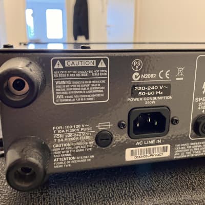 Ampeg SVT-3 PRO 450-Watt Rackmount Bass Amp Head 2007 - Present - Black image 19