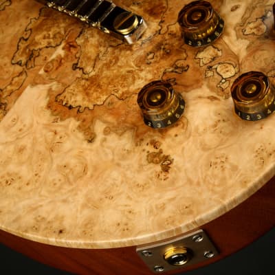 PRS Private Stock #10395 McCarty 594 Singlecut Semi-Hollow - Spalted Maple image 17