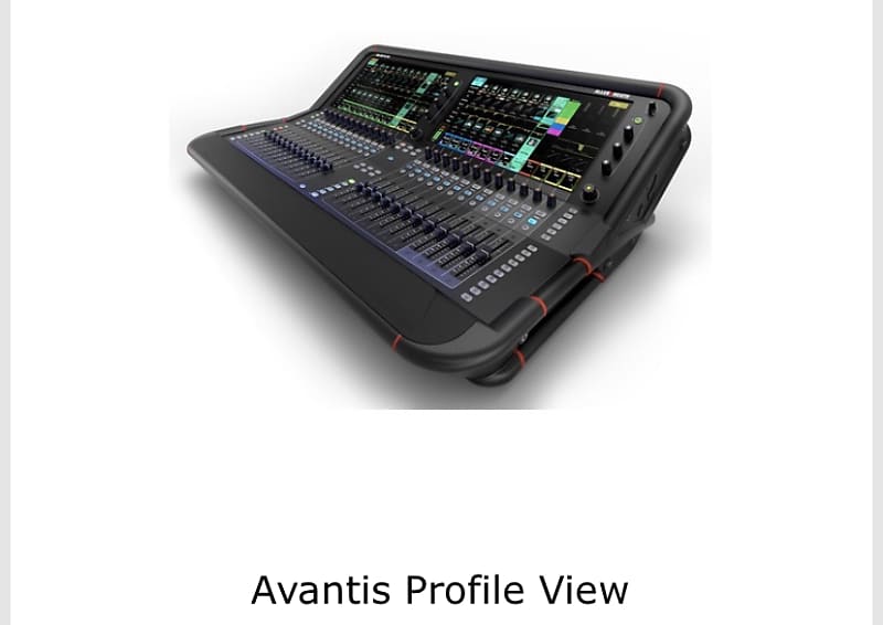 Allen & Heath AVANTIS 48 Channel Digital Mixer, with DPack Reverb