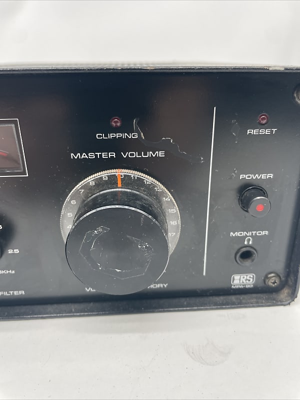 Realistic MPA-90 100 Watt Solid State factory PA Amplifer Model 32-2024A