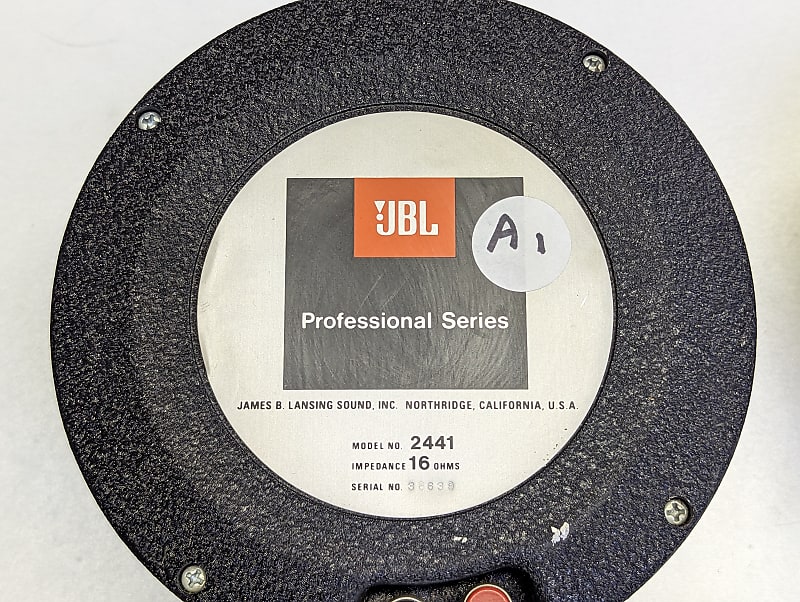 Closet Find! Matched Pair JBL 2441 Alnico Magnet 2