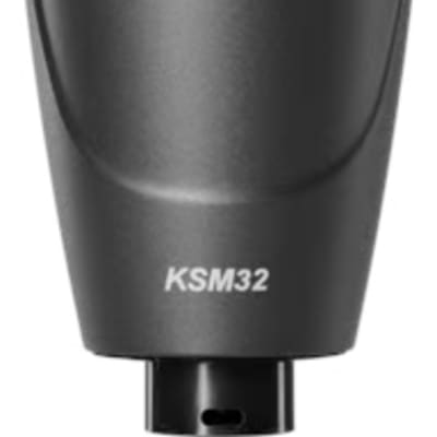 Shure KSM32 Cardioid Studio Condenser Microphone, Charcoal Gray image 2