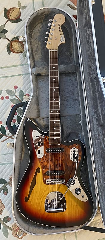 Fender FSR Thinline Jaguar 2012 Sunburst image 1