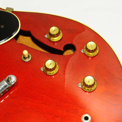 Yamaha SA-100 Semi Acoustic Guitar Vintage Electric Guitar Ref No 4866 image 4