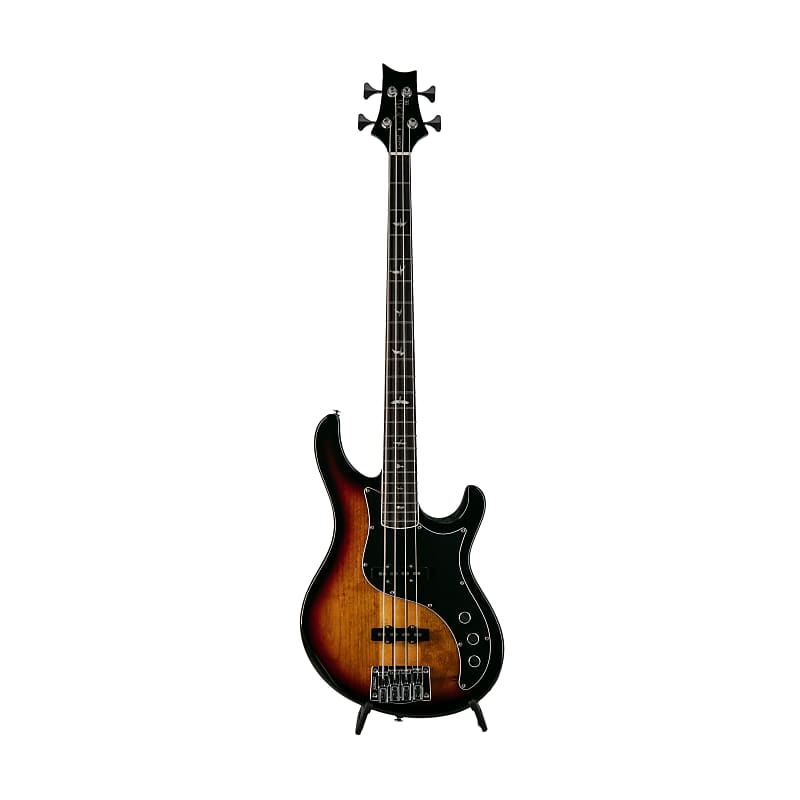 PRS SE Kestrel Bass Guitar w/Bag, Tri-Color Sunburst, D73847 image 1