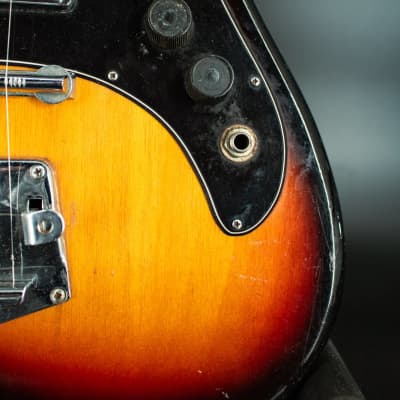 USED Vintage HEIT (Teisco) Electric Guitar - 1960s - Model Deluxe image 5