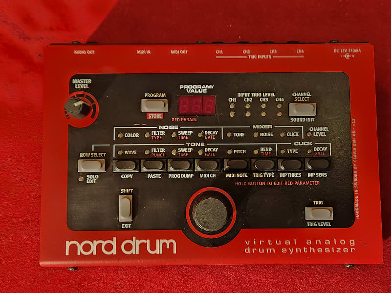 Nord Drum 4-Channel Virtual Analog Drum Synthesizer