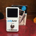 TC Electronic Polytune 2 Polyphonic Tuner Pedal White