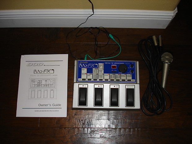 DOD VoFX vocal effects processor with Mic