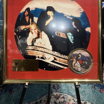 Stan Lynch Tom Petty and The Heartbreakers, German Gold Record (#31) image 2