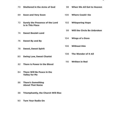 Hal Leonard Gospel – Super Easy Songbook image 3
