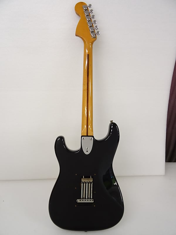 1976 Fernandes Burny Custom Stratocaster FST70 Black | Reverb
