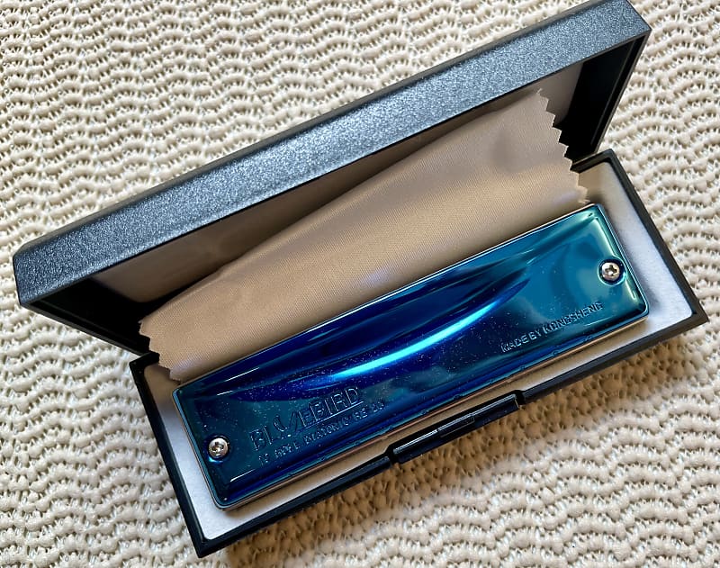 Blue bird store harmonica