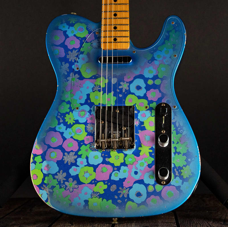 Fender Custom Shop Limited Edition '68 Telecaster, Relic- Blue Flower