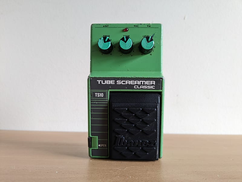 Ibanez TS10 TS-10 Tube Screamer Vintage Overdrive Guitar Pedal, Made in Japan image 1