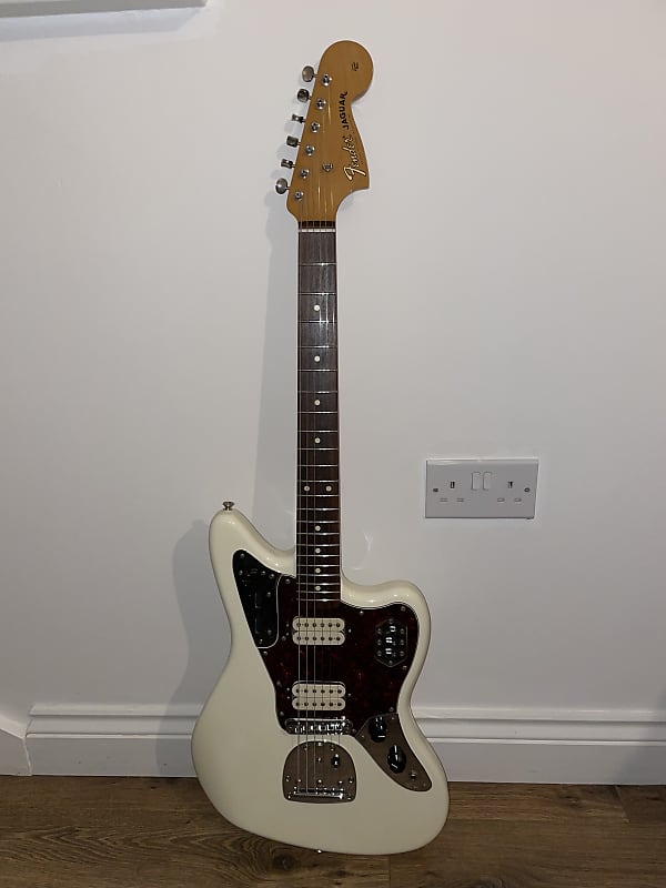 Fender jaguar store hh olympic white