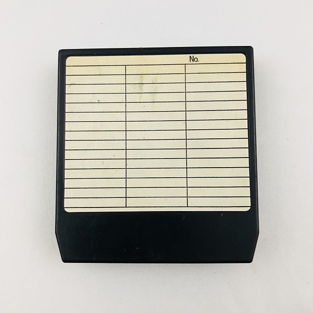 Yamaha RAM4 Synthesizer Data Cartridge for DX7-II, TX802