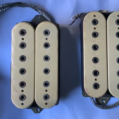 1980 DiMarzio Double Cream Super Distortion and Dual Sound Pickup