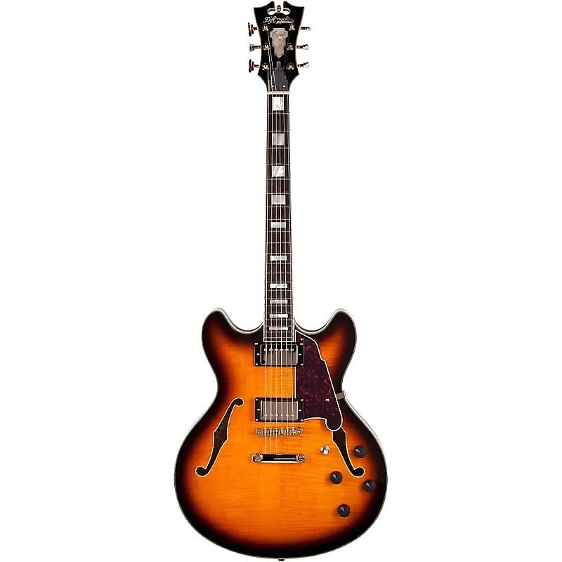 Immagine D'Angelico Excel EX-DC Semi-Hollow with Stop-Bar Tailpiece - 1