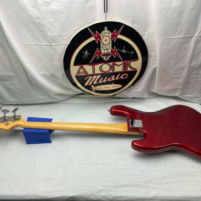 Fender American Original '60s Jazz Bass 4-string J-Bass with COA & Case 2018 - Candy Apple Red / Rosewood fingerboard image 16