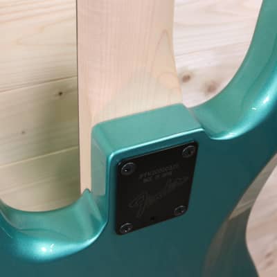 Fender MIJ Boxer Series Precision Bass - Rosewood Fingerboard, Sherwood Green Metallic image 9