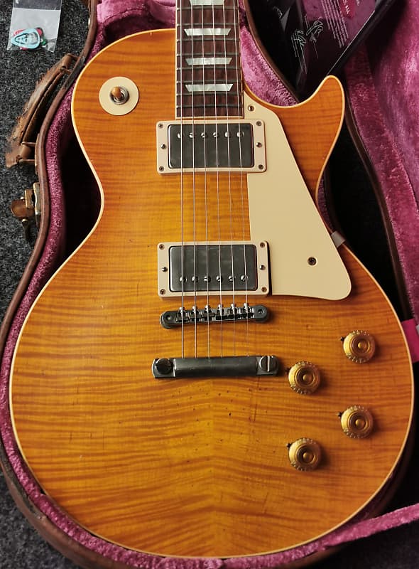 Gibson Custom Shop Rick Nielsen '59 Les Paul Standard (Signed, Aged) 2016 - Aged Nielsen Burst image 1