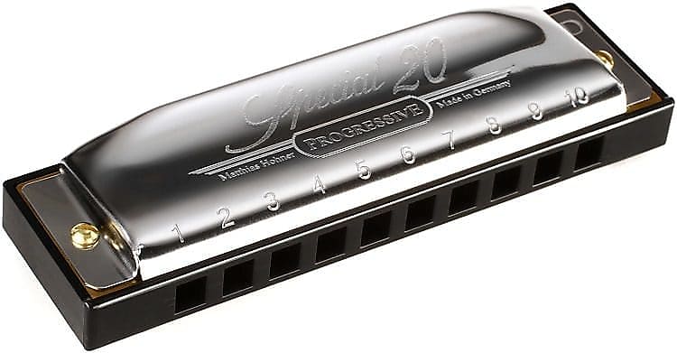 Hohner 560PBX-C Progressive Series 560 Special 20 Harmonica - Key of C image 1