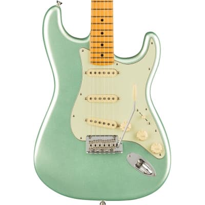 Fender American Professional II Stratocaster, Maple Fingerboard, Mystic Surf Green for sale