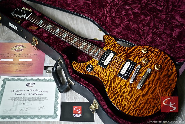 大量購入Gibson [Limited Edition TAK Matsumoto Lespaul -Canary Yellow] 中古 エレキギターu41956 ギブソン